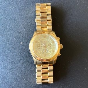 Michael Kors men’s gold watch   MK-8077